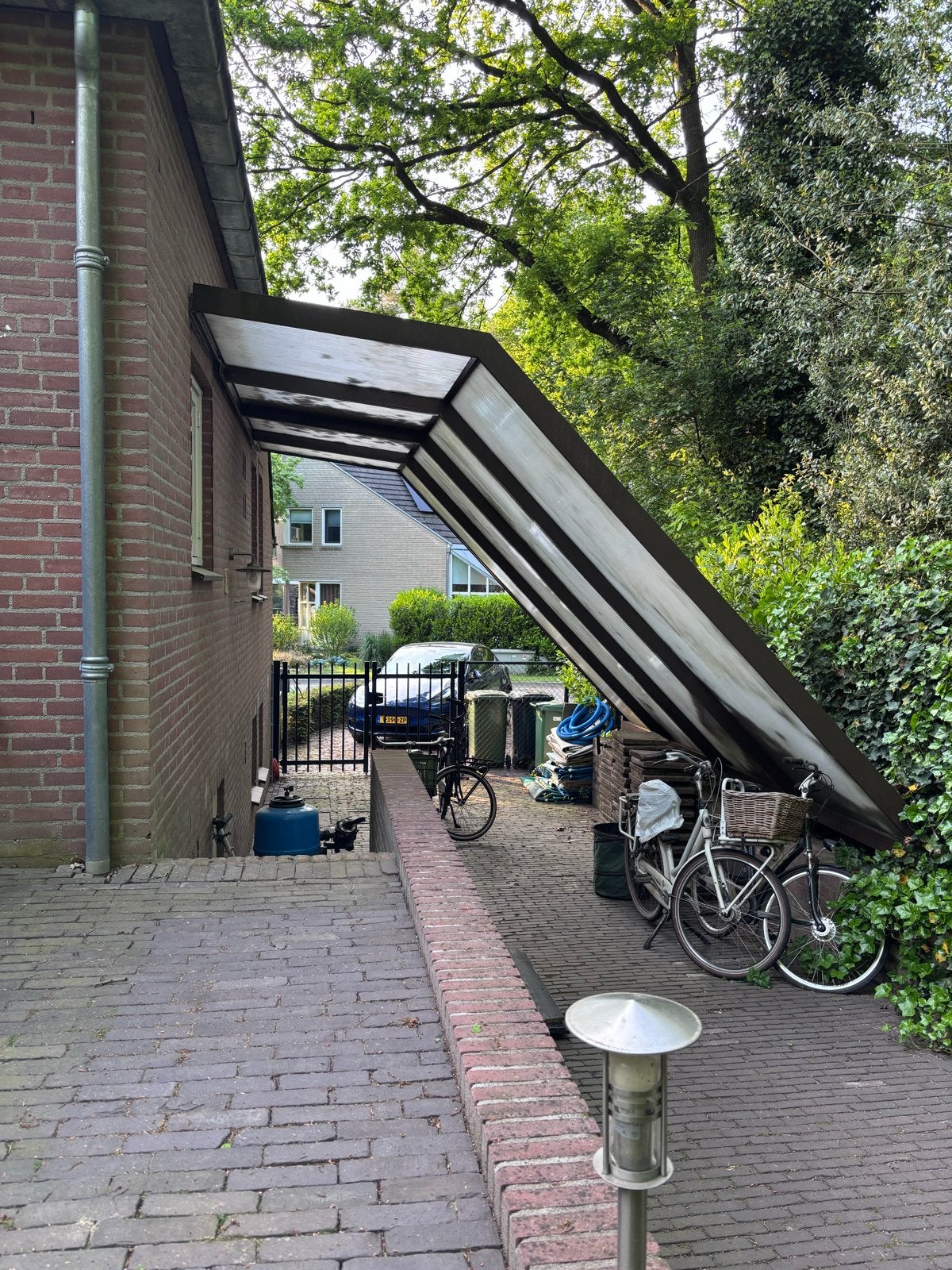 Aluminium overkapping frame 4x5m (excl. platen), Ophalen, Gebruikt, Overige typen