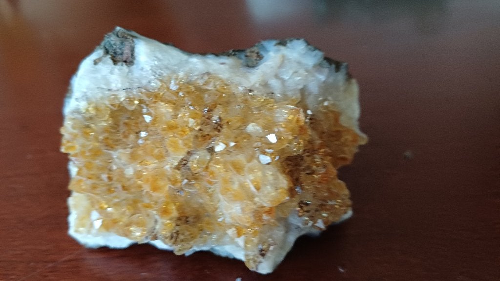 202610 Citrien Kwarts Minas Gerais Brazilie, Ophalen of Verzenden, Mineraal
