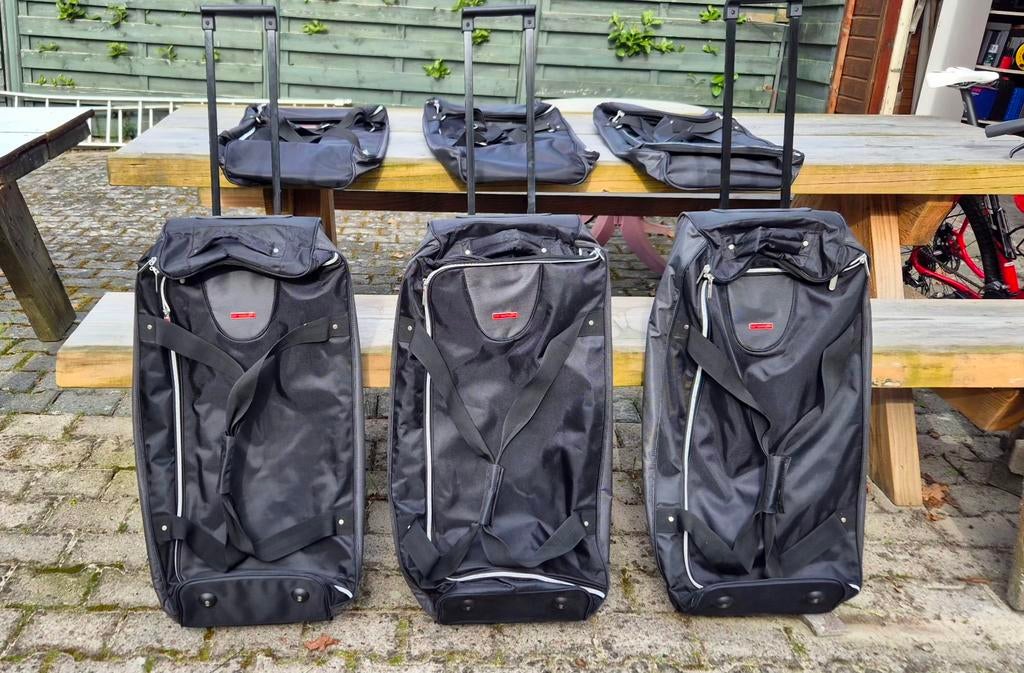 Carbags 6 delige set, Ophalen, Zwart, 30 cm of meer, Minder dan 35 cm