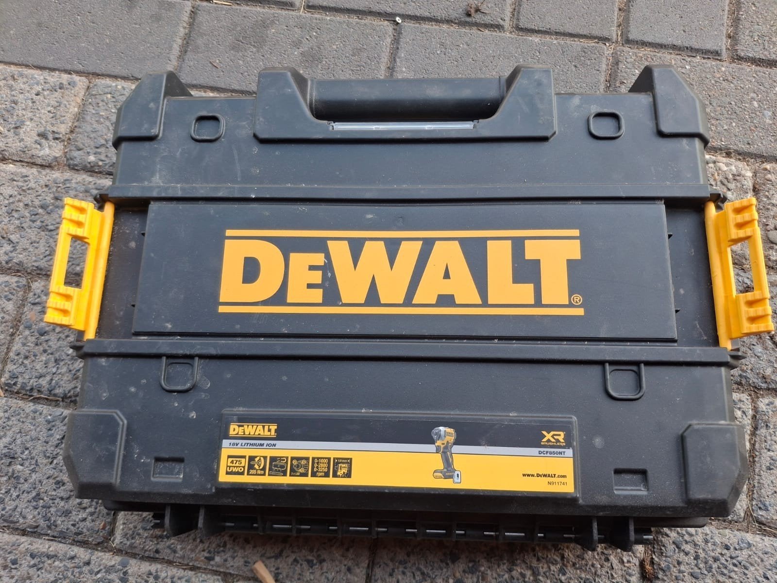 DeWalt TSTAK Koffer voor Gereedschap - Leeg, Ophalen, Zo goed als nieuw