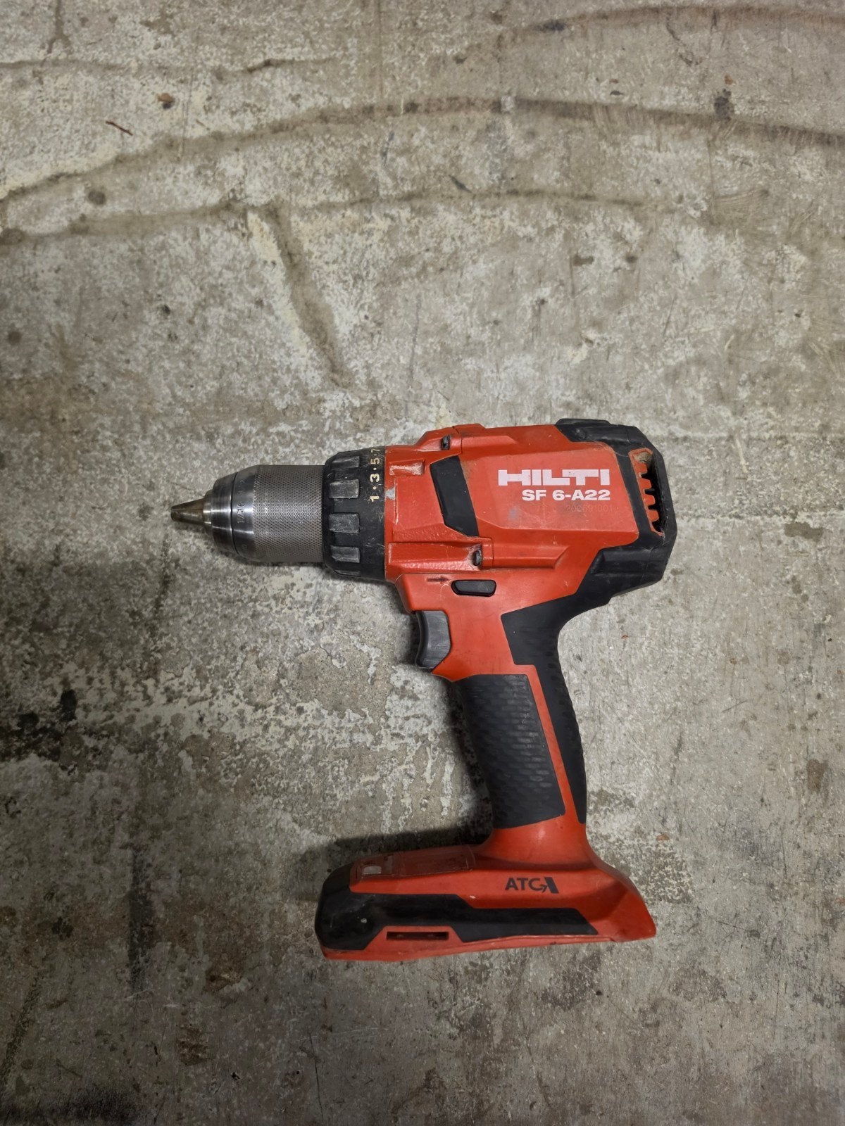 Hilti SF6-A22 accu schroefboormachine body, Gebruikt, ., Hilti, Ophalen of Verzenden