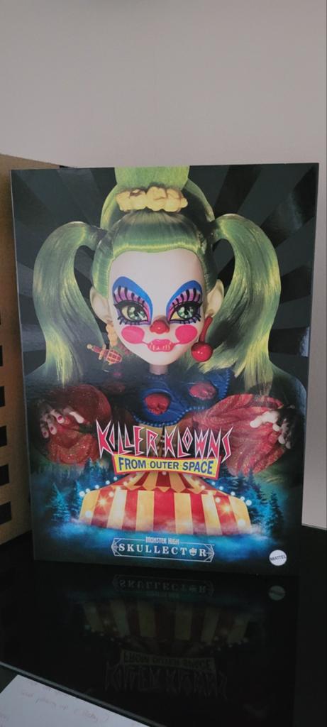 Monster High Skullector Killer Klowns Shorty pop, Ophalen of Verzenden, Nieuw, Overige typen
