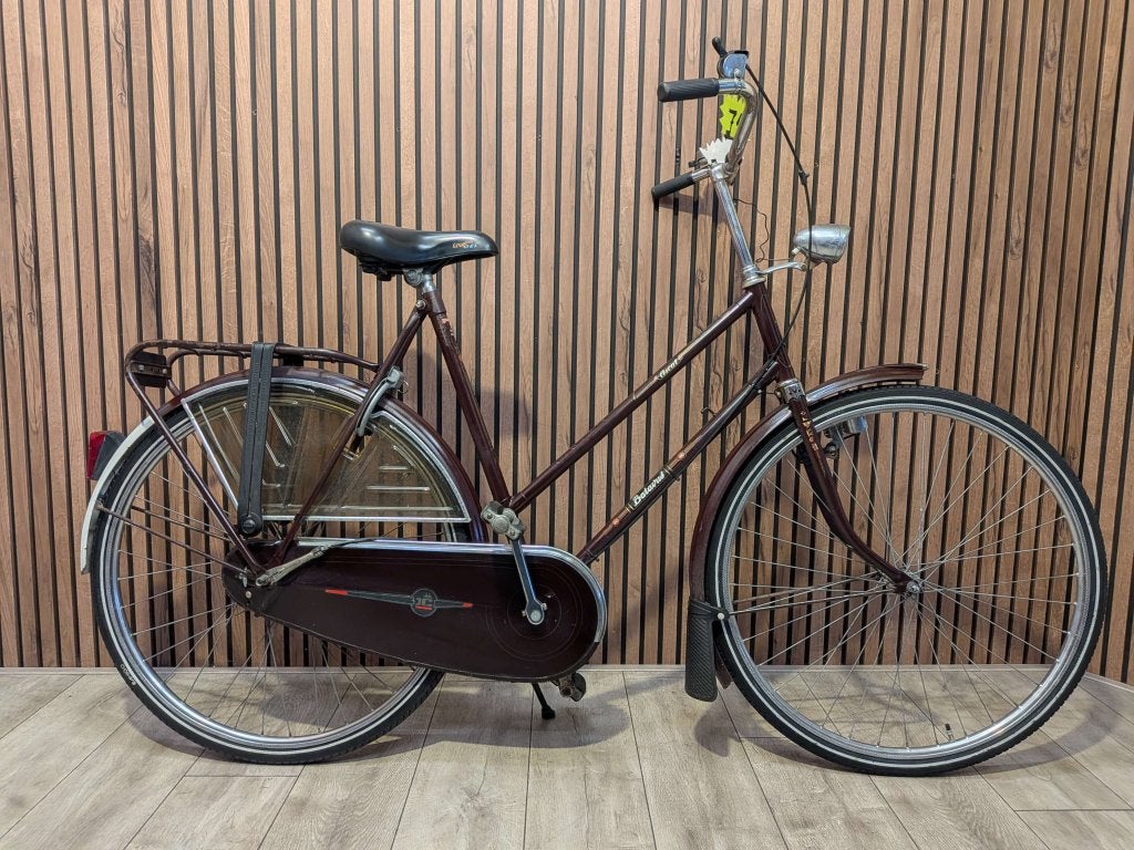 Batavus Ascot 28 inch damesfiets framehoogte 58cm, Terugtraprem, Gebruikt, (Extra) lage instap, 56 cm of meer