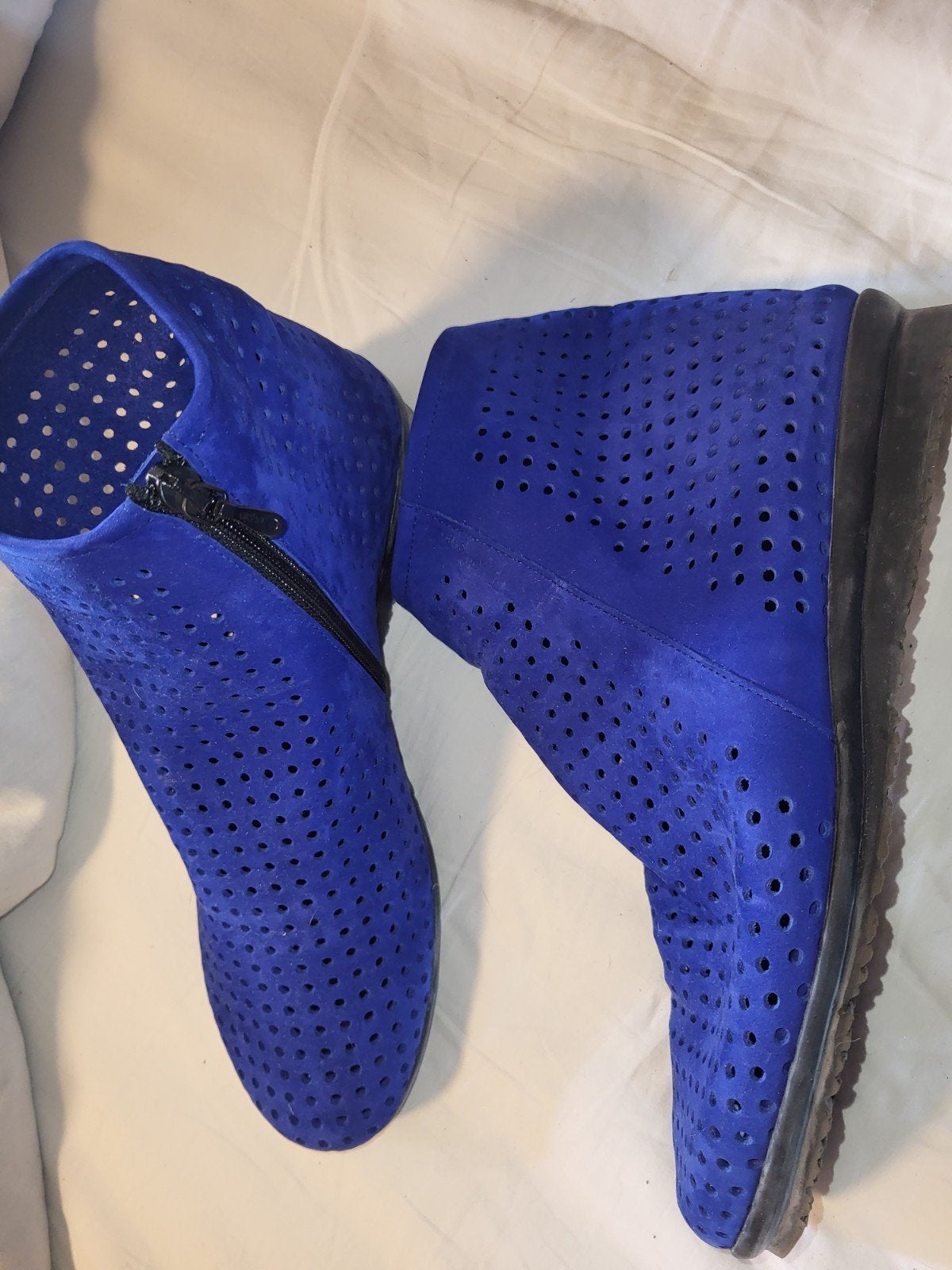 Arche laarsjes 41 kobaltblauw nubuck, Kleding | Dames, Schoenen, Blauw, Lage of Enkellaarzen, Ophalen of Verzenden, Zo goed als nieuw