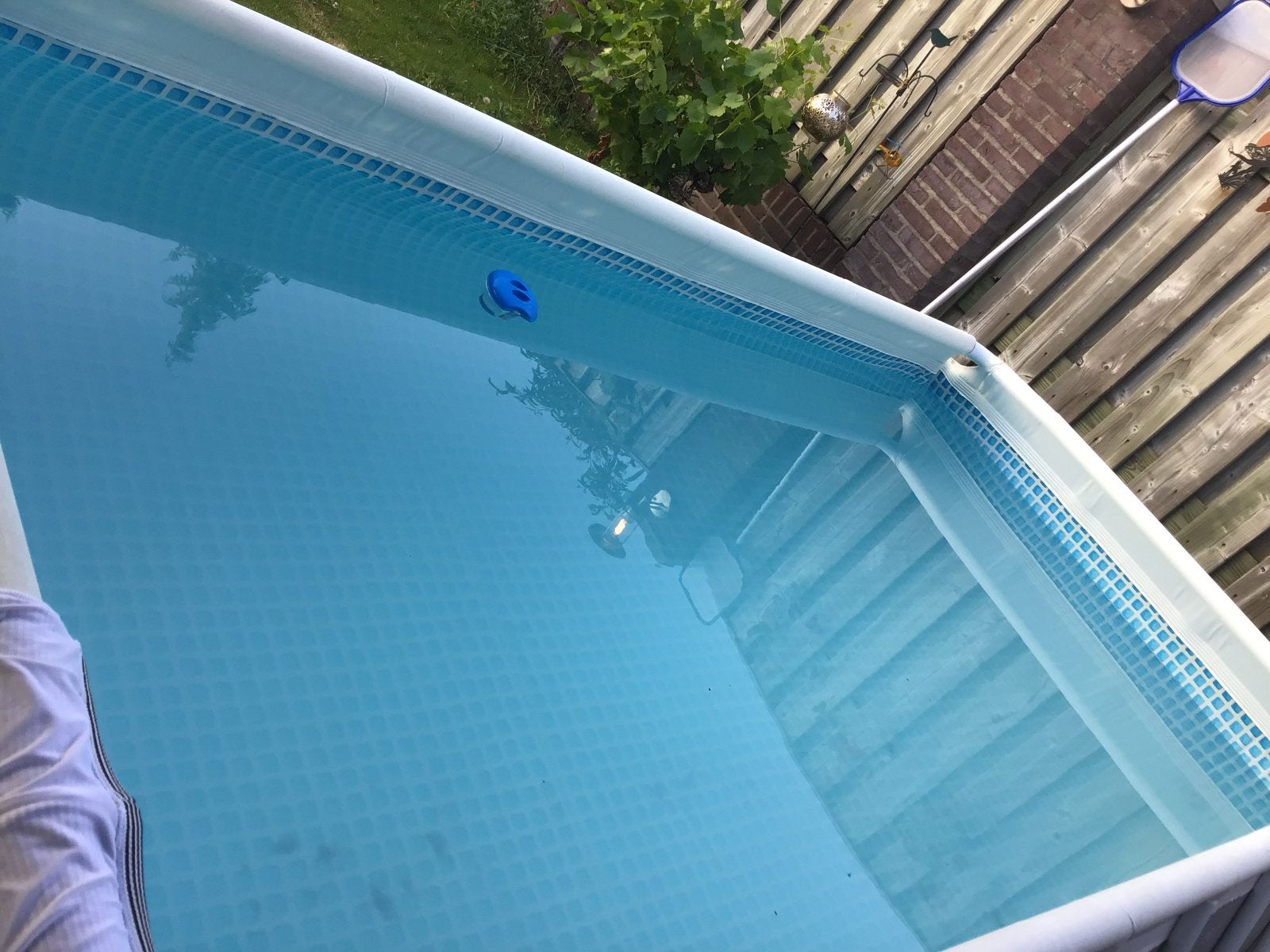 Intex Opzetzwembad 200x300x80 cm - 6 jaar gebruikt, Ophalen, Gebruikt, 200 tot 300 cm, 80 tot 120 cm