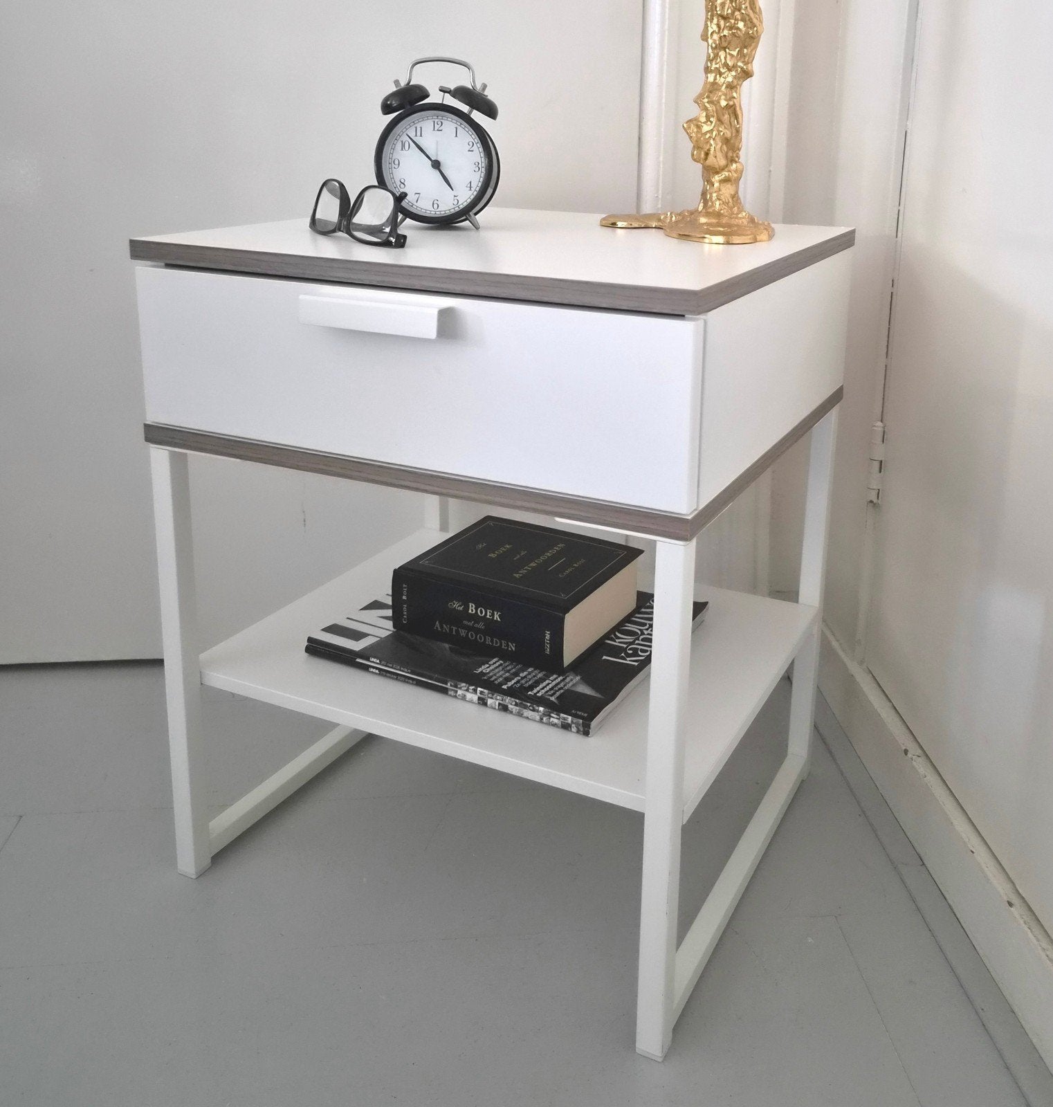 IKEA Kastje Trysil Nachtkastje Tafeltje Bijzettafel, Ophalen