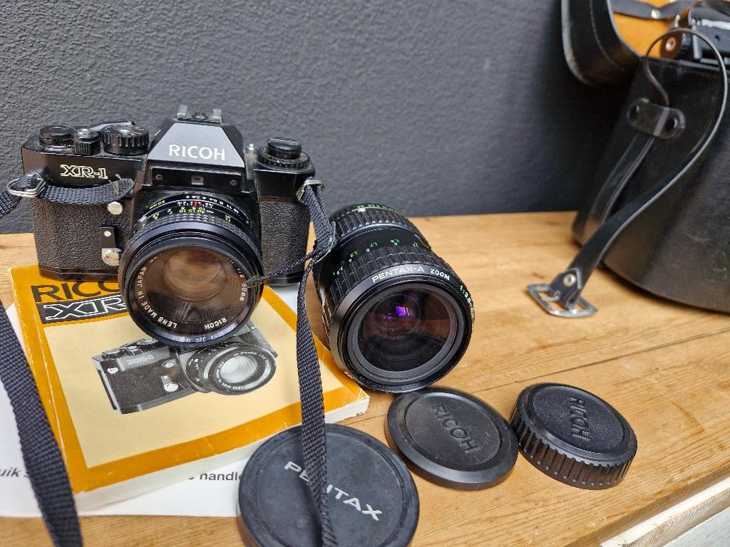 fototoestel ricoh XR1, Verzenden, Gebruikt, Spiegelreflex, Overige Merken