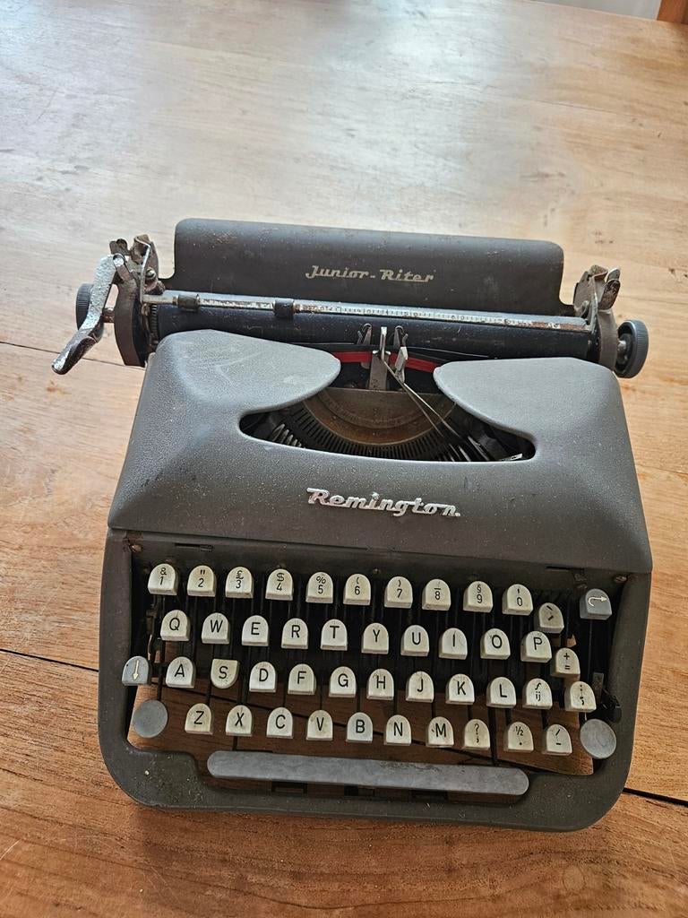 Vintage Remington Junior- Riter typemachine, jaren 50, Diversen, Typemachines, Ophalen