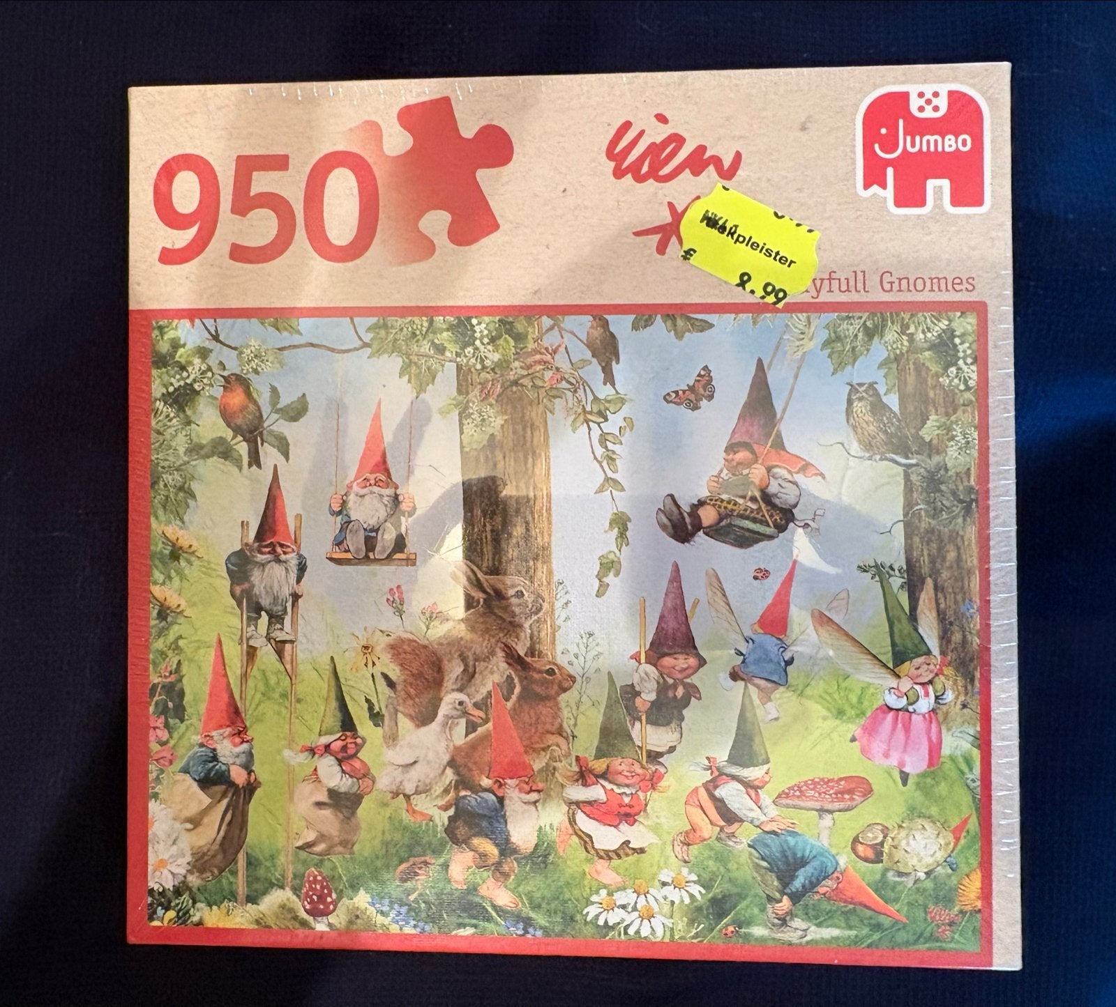 Jumbo Puzzel 950 stukjes - Playfull Gnomes, Ophalen, Nieuw