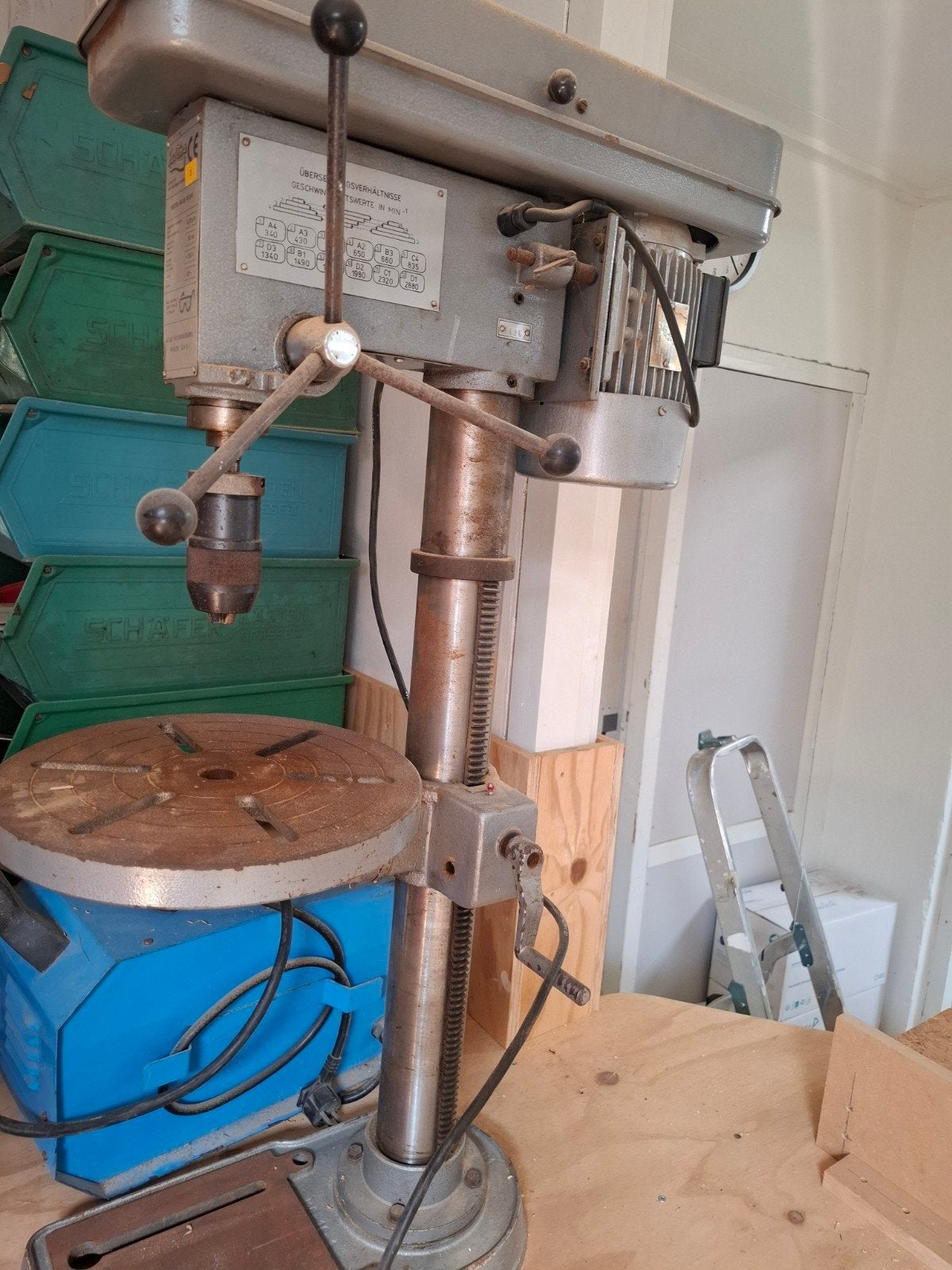 Zware Professionele Kolomboormachine - Robuust en Krachtig, Doe-het-zelf en Verbouw, Gereedschap | Boormachines, Ophalen