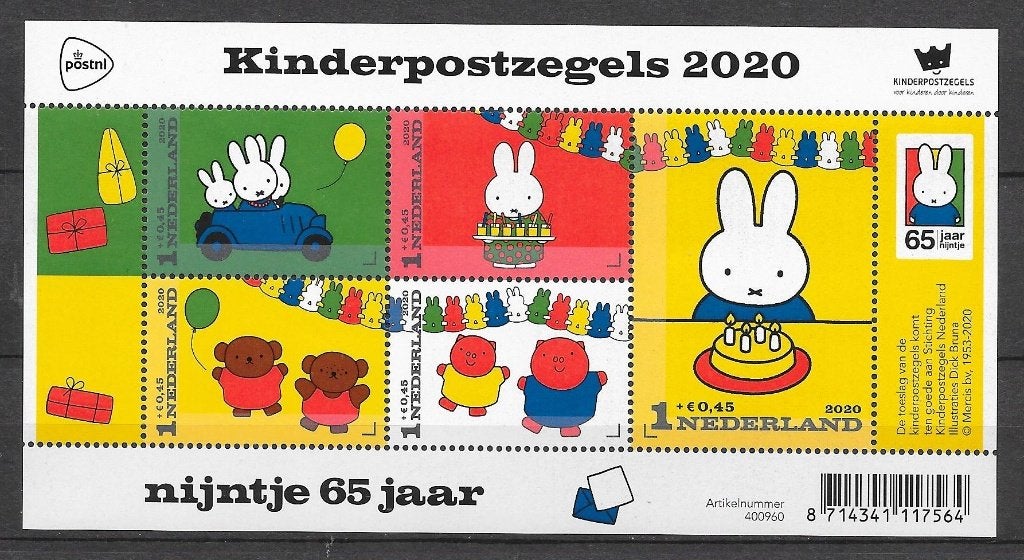 Blok 3881 postfris cw 17,50, Ophalen of Verzenden