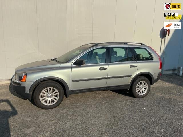 Volvo XC90 2.5 T Elite, '03 aut., 7-pers., nieuwe apk en dis, Auto's, Volvo, Automatische klimaatregeling, Gebruikt, Beige, 7 stoelen