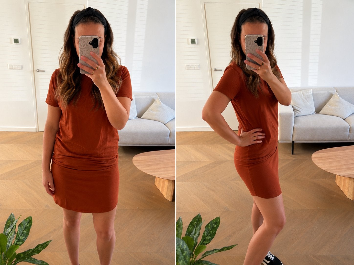 Jurkje | Sutherland | maat S | oranje | bruin | roest kleur, Ophalen of Verzenden, Zo goed als nieuw, Bruin