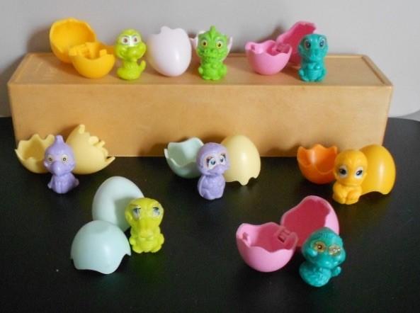 Kindersurprise Ferrero: 8 Verschillende dieren in Ei - 1koop, Verzamelen, Ophalen, Zo goed als nieuw, Overige typen