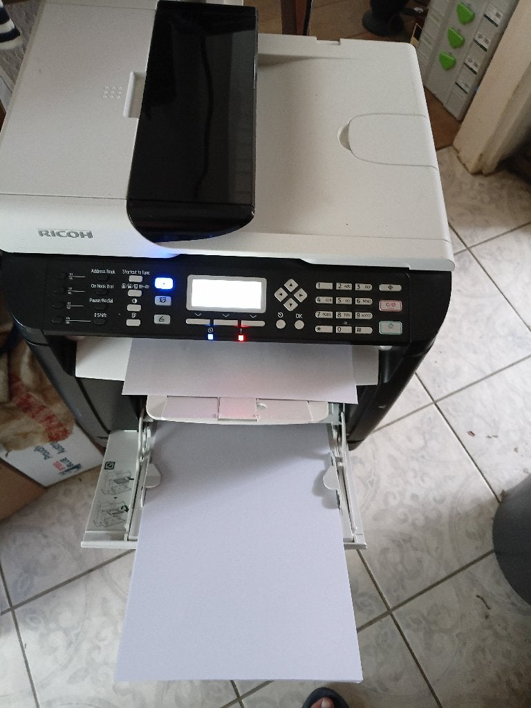 Ricoh kopieerapparaat printer, Gebruikt, PictBridge, Ophalen of Verzenden, Kopieermachine
