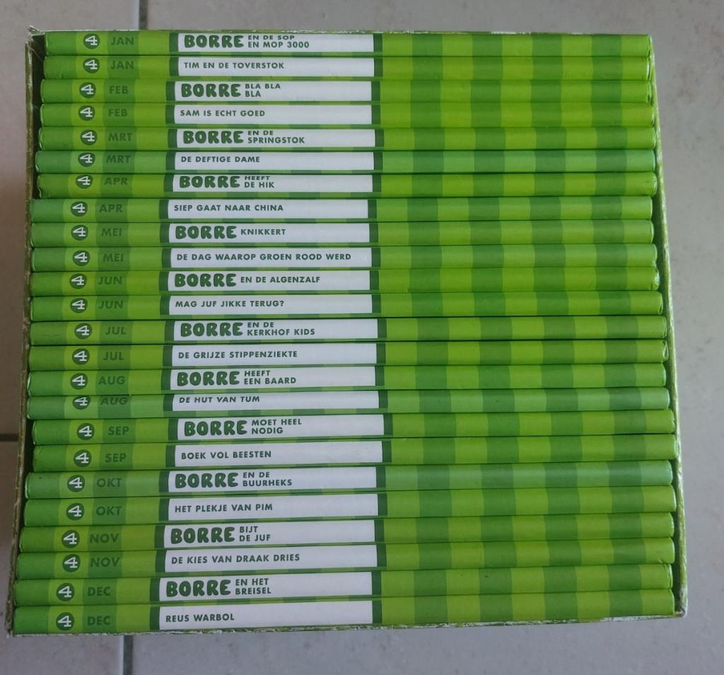 Doos Borre boekjes groep 4 compleet 24 boekjes, Ophalen of Verzenden, Zo goed als nieuw, Fictie algemeen