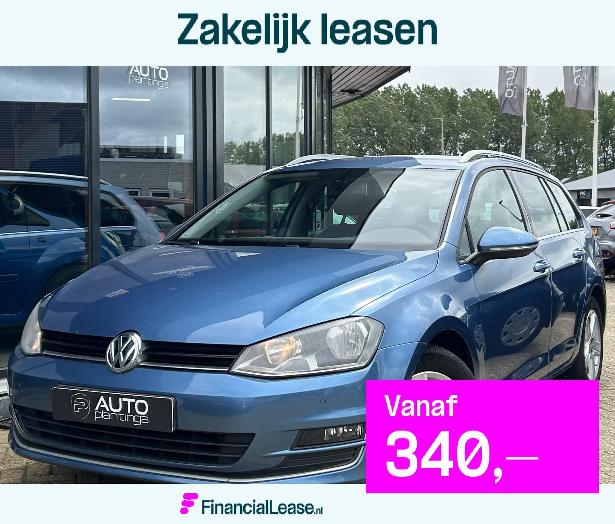 Volkswagen Golf Variant 1.2 TSI Highline | AUTOMAAT | Onderh, Gebruikt, Zwart, 4 cilinders, Blauw