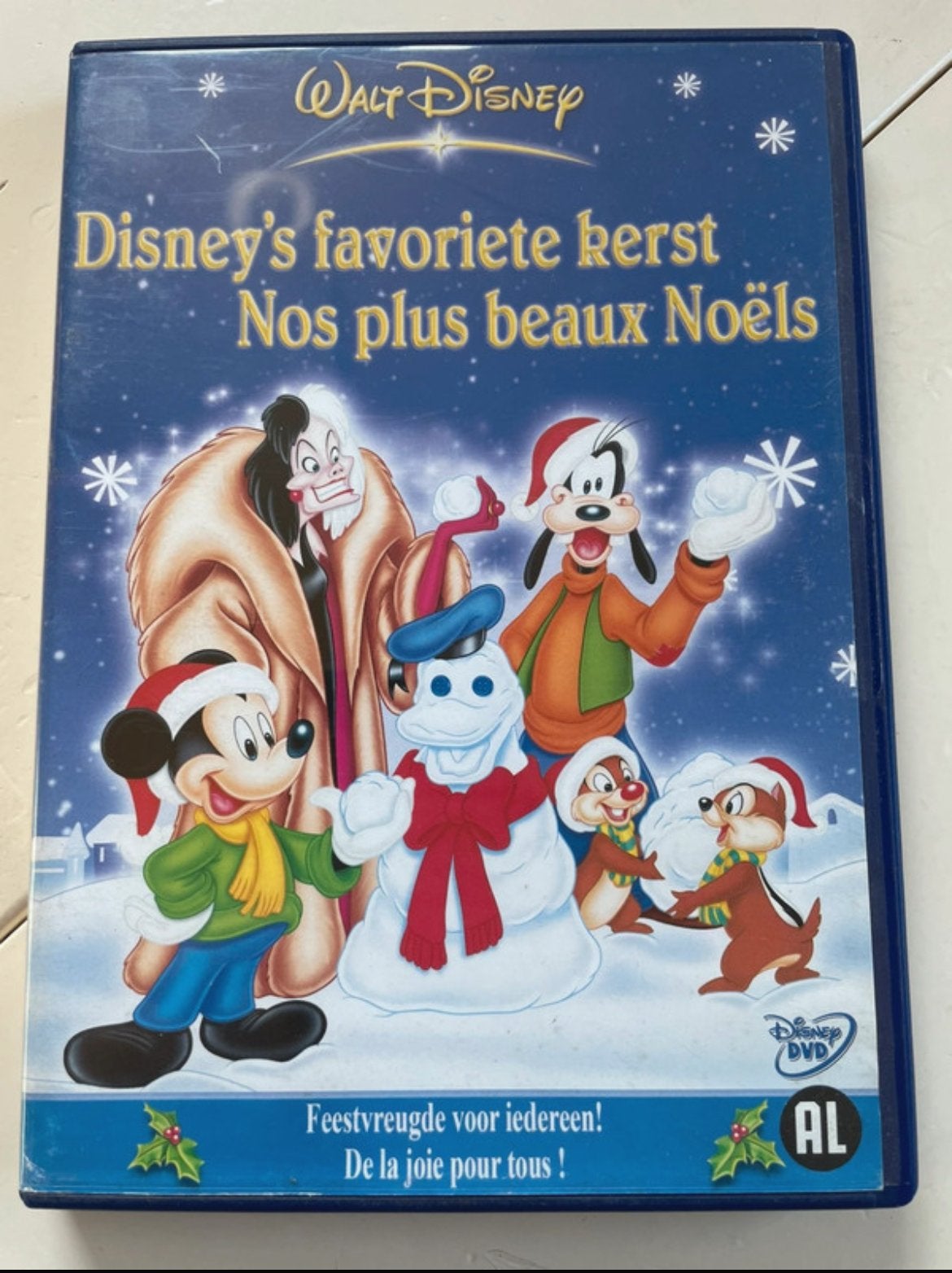 Disney's Favoriete Kerst DVD - Feestvreugde voor Iedereen!, Gebruikt, Alle leeftijden, Overige genres, Ophalen of Verzenden