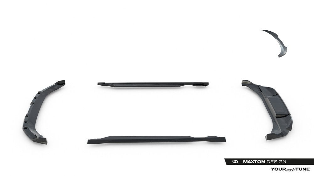 Voorlip sideskirt spoiler diffuser - Audi Q6 SQ6 E-Tron 23+, Ophalen of Verzenden