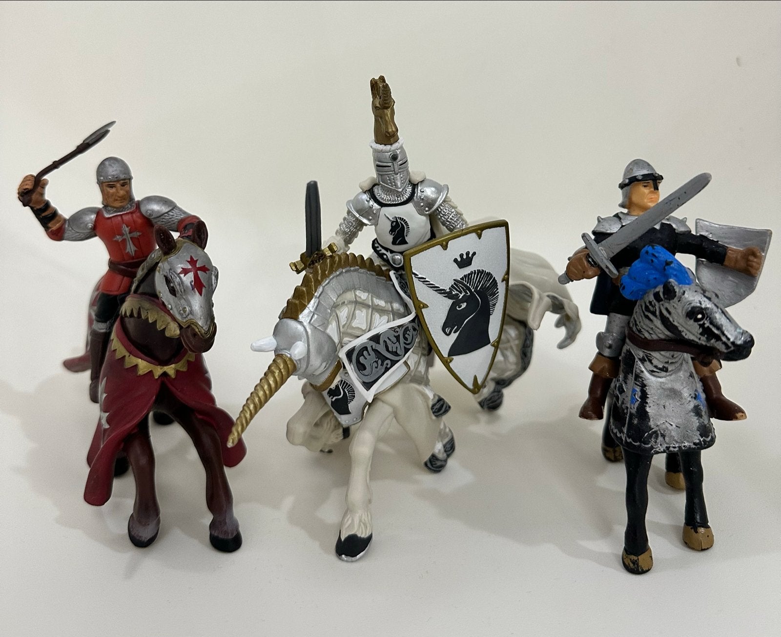 Schleich Papo Ridders Set, Verzamelen, Ophalen of Verzenden, Gebruikt