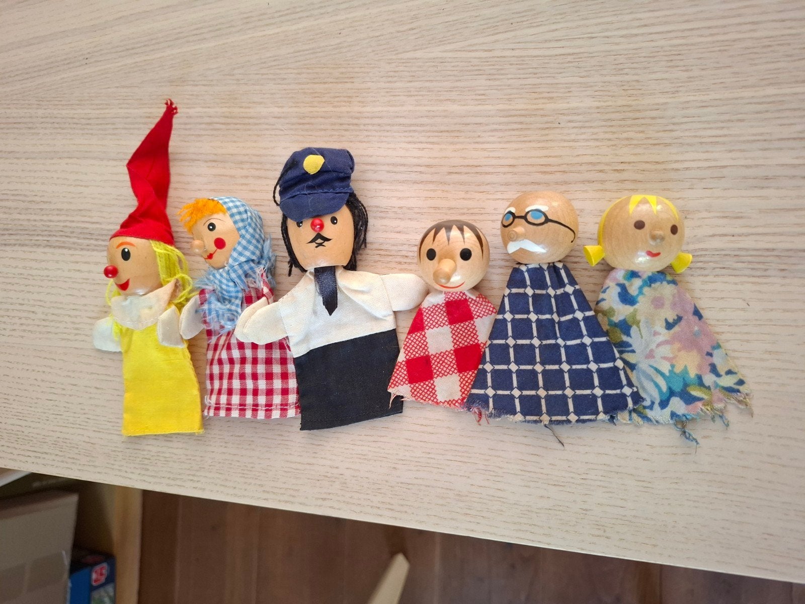 vintage handpoppen, Antiek en Kunst, Antiek | Speelgoed, Ophalen of Verzenden