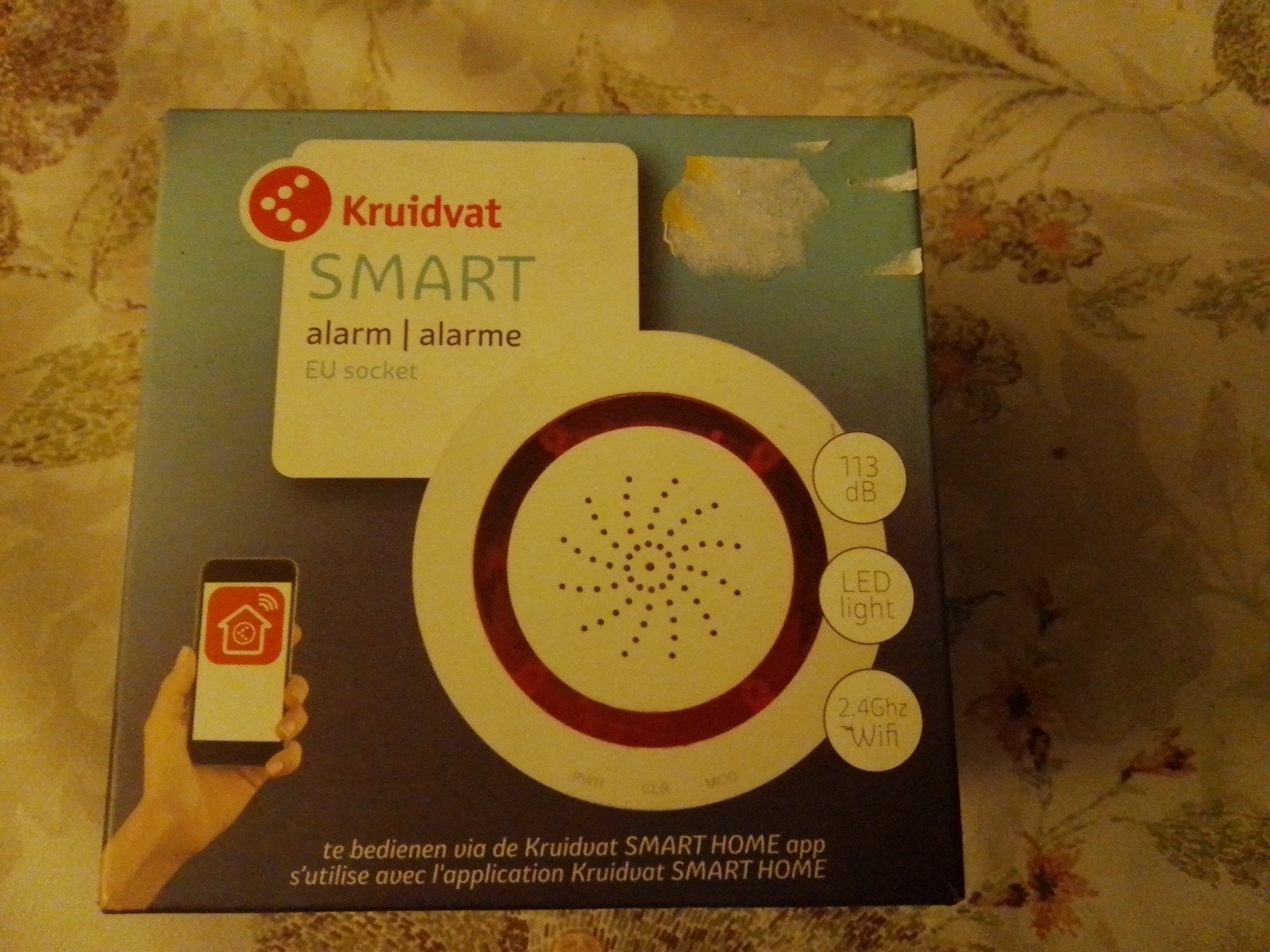 Kruidvat Smart Alarm - Sirene met Wifi en App-bediening, Ophalen of Verzenden, Nieuw, Overige typen, Beweging