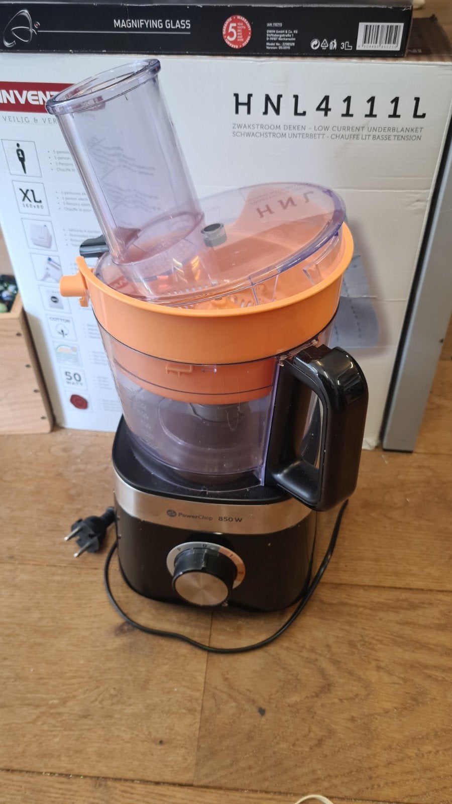 Philips HR7530/10 Viva Collection Foodprocessor, Info@philips.nl, 3 snelheden of meer, Ophalen of Verzenden, Zo goed als nieuw