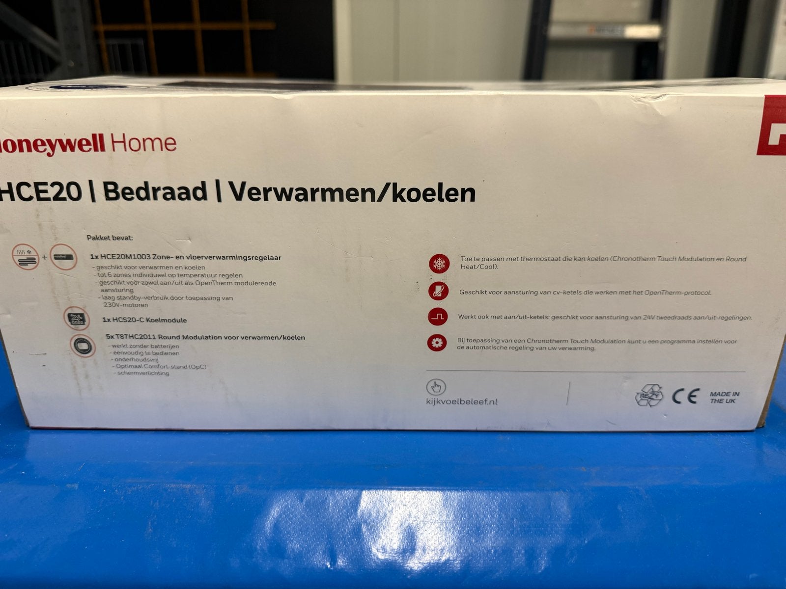 Honeywell Home HCE20 Bedraad Vloerverwarmingsregelaar, Ophalen of Verzenden, Nieuw