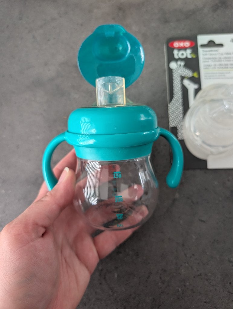 Oxo tot nieuwe tuitbeker met vervangtuiten, Ophalen of Verzenden, Nieuw, Drinkbeker, Overige merken