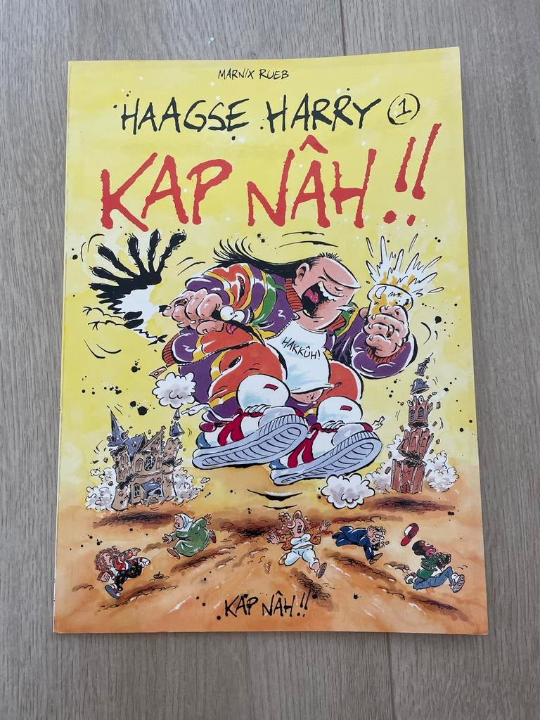 Haagse Harry Kap Nâh!! stripboek, Eén stripboek, Ophalen of Verzenden, Gelezen