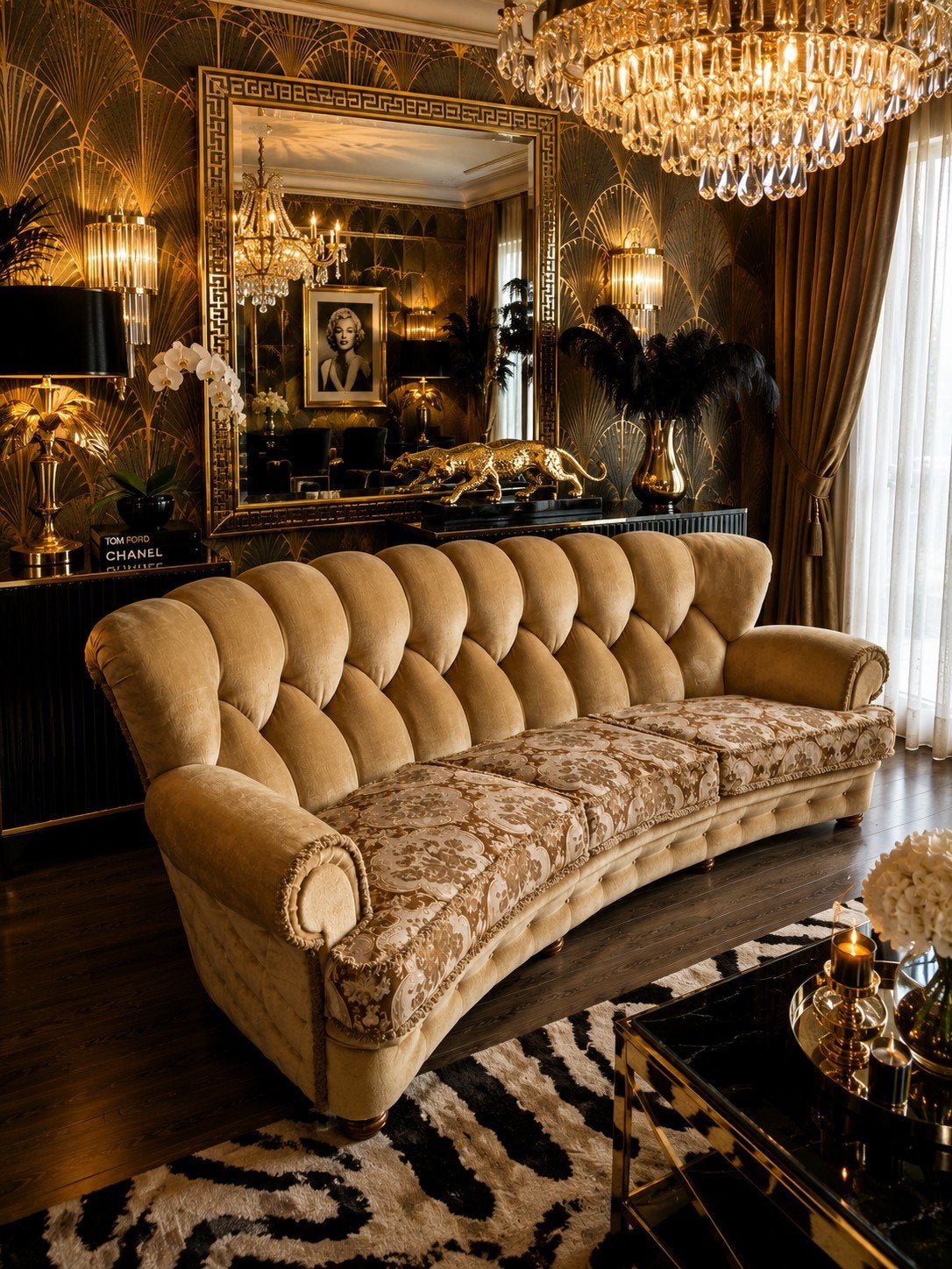 Barok /Antiek/Bankstel/Fauteuil/Bank, Ophalen, Overige materialen, Gebruikt, C