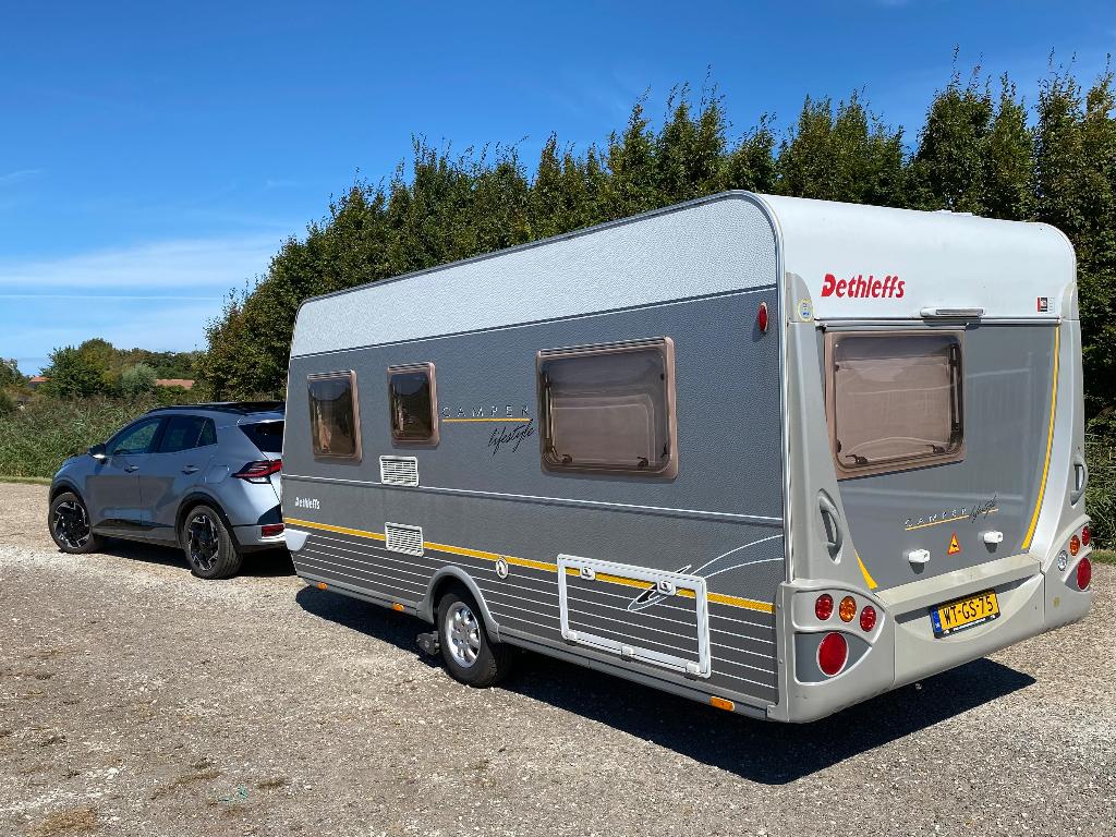 Dethleff Camper Lifestyle 2006, Caravans en Kamperen, Omvormbare zithoek, Rondzit, 750 - 1000 kg, Particulier