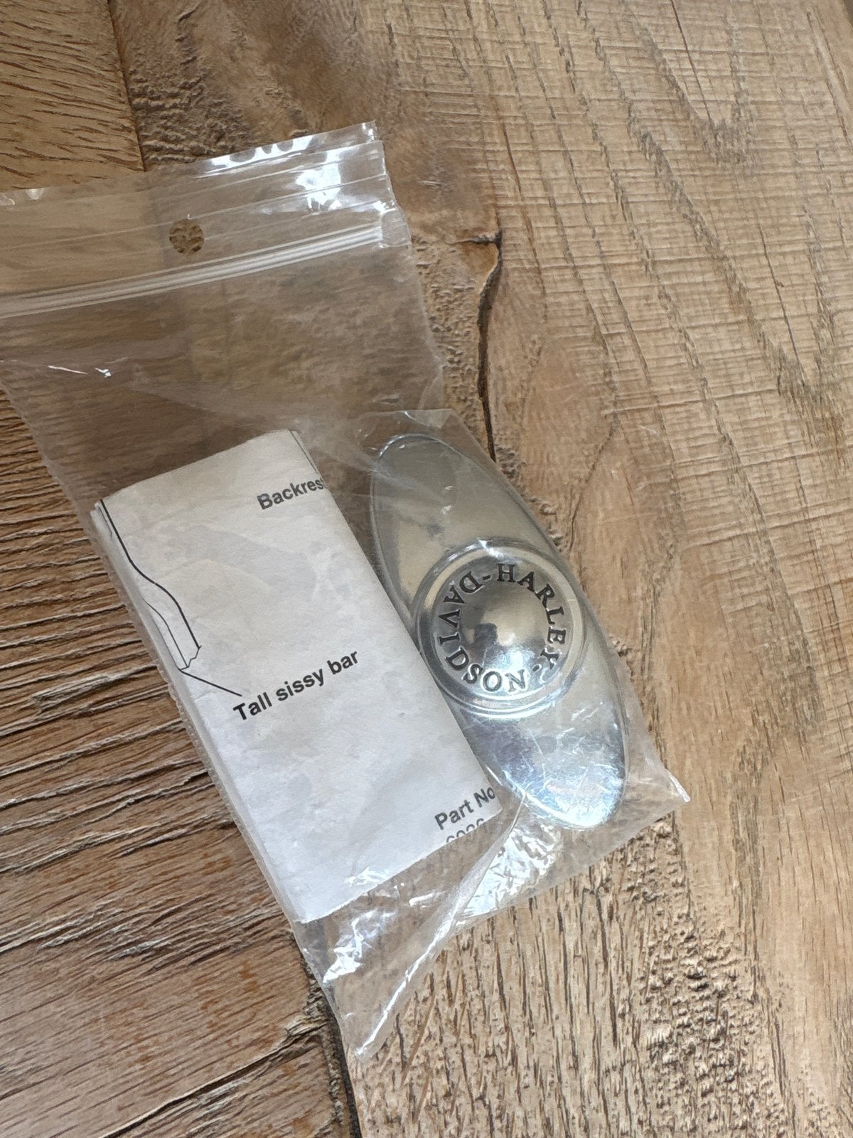 Harley-Davidson Sissy Bar Medaillon - Nieuw in verpakking, Ophalen of Verzenden, Nieuw