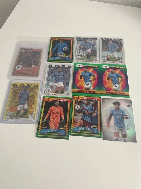 Topps Chrome Manchester City, Ophalen of Verzenden, Nieuw