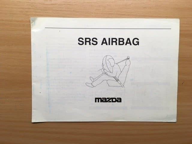 Mazda SRS Airbag Handleiding - Zeer goede conditie   NL, Auto diversen, Ophalen of Verzenden