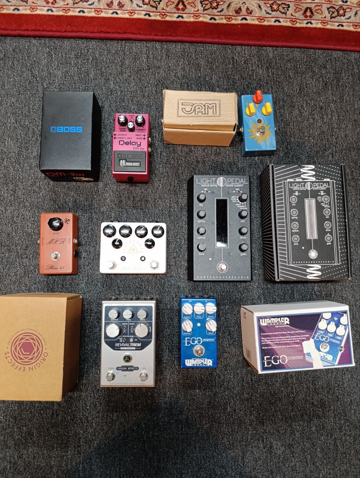 gitaarpedalen te koop (overdrive,reverb,delay,tremolo,...), Muziek en Instrumenten, Effecten, Ophalen of Verzenden, Delay of Echo