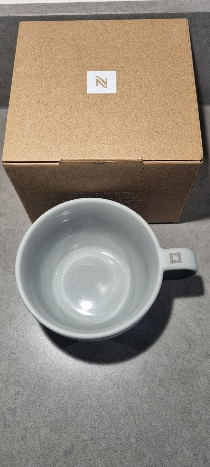 2 nieuwe Nespresso barista cappuchino mokken, Overige merken, Nieuw, Ophalen of Verzenden, Overige stijlen
