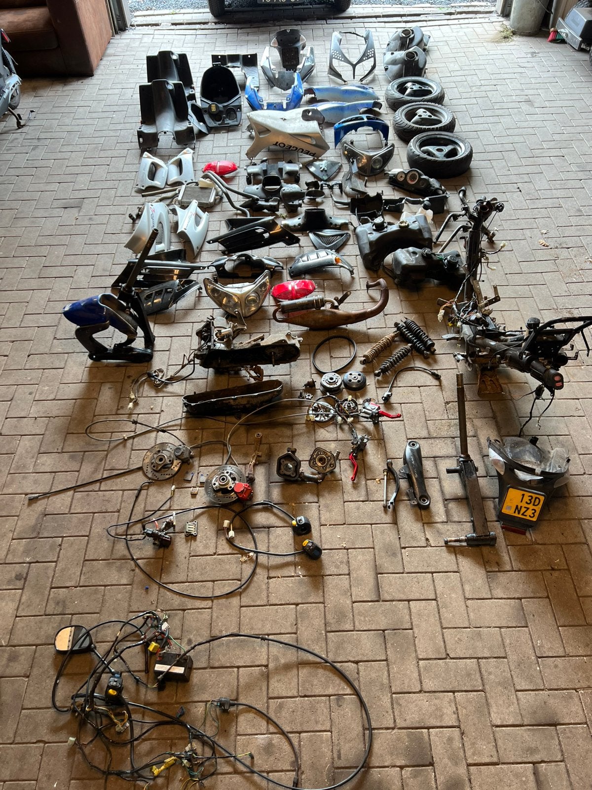 Speedfight 2 onderdelen, Fietsen en Brommers, Brommeronderdelen | Scooters, Ophalen of Verzenden, Gebruikt, Overige typen, Peugeot