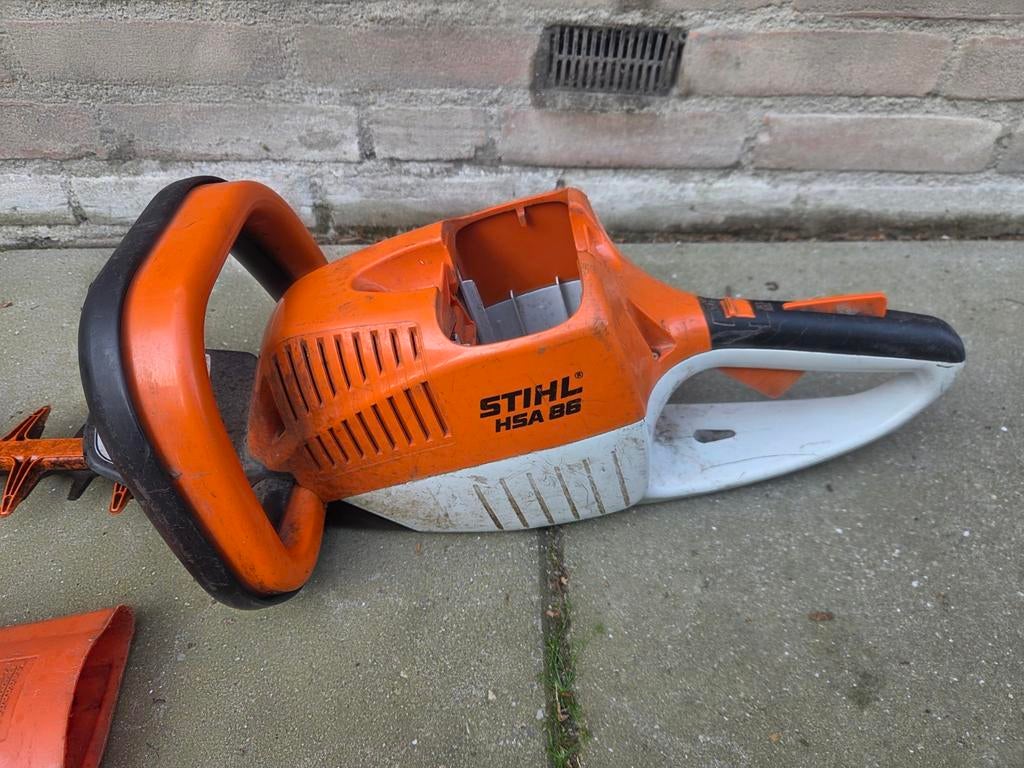 Stihl HSA 86 Heggenschaar, Tuin en Terras, Ophalen of Verzenden, Gebruikt, Accu
