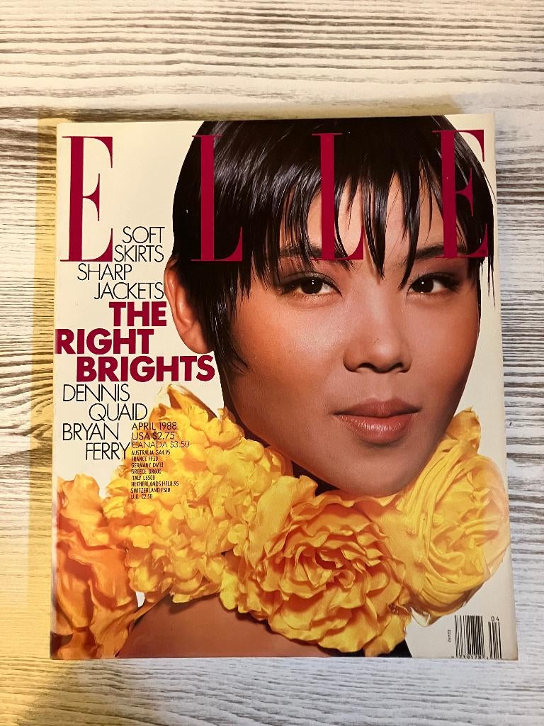 Elle Magazine USA april 1988, Verzamelen, Tijdschriften, Kranten en Knipsels, Ophalen of Verzenden, 1980 tot heden, Buitenland