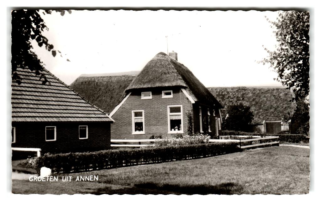 Annen, Groeten uit Annen, Verzenden, 1960 tot 1980, Ongelopen, Drenthe