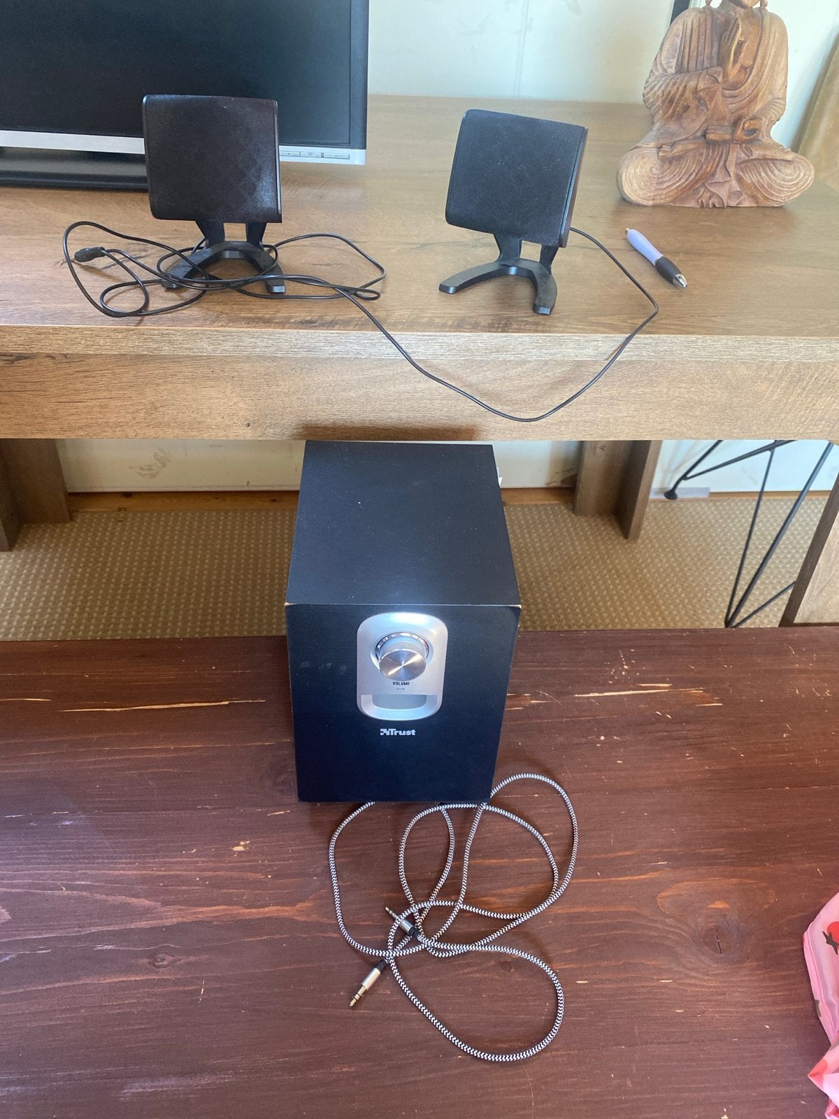 Trust 2.1 Luidsprekerset met Subwoofer, Computers en Software, Ophalen, Gebruikt, Audiokanaal 2.1