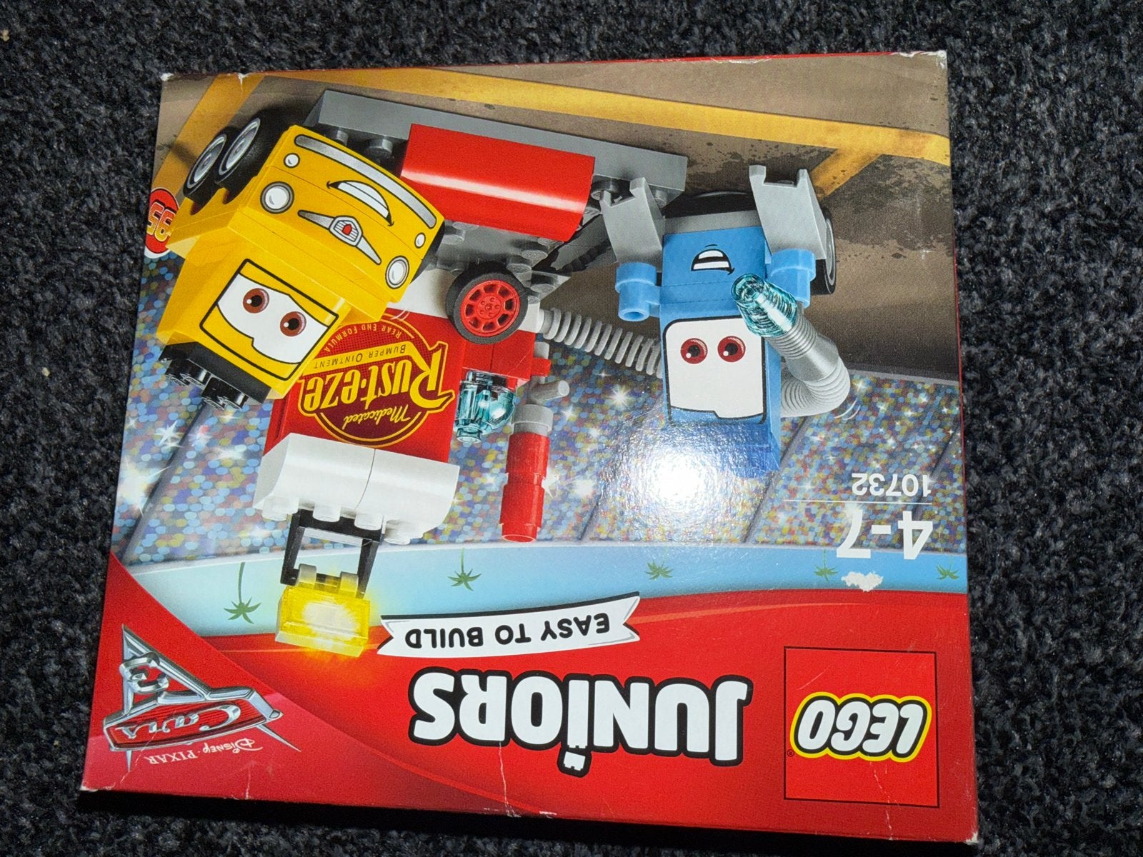Lego Juniors Cars 3 set 10732 - Guido's Garage, Overige thema's, Verzenden, Lego, Zo goed als nieuw