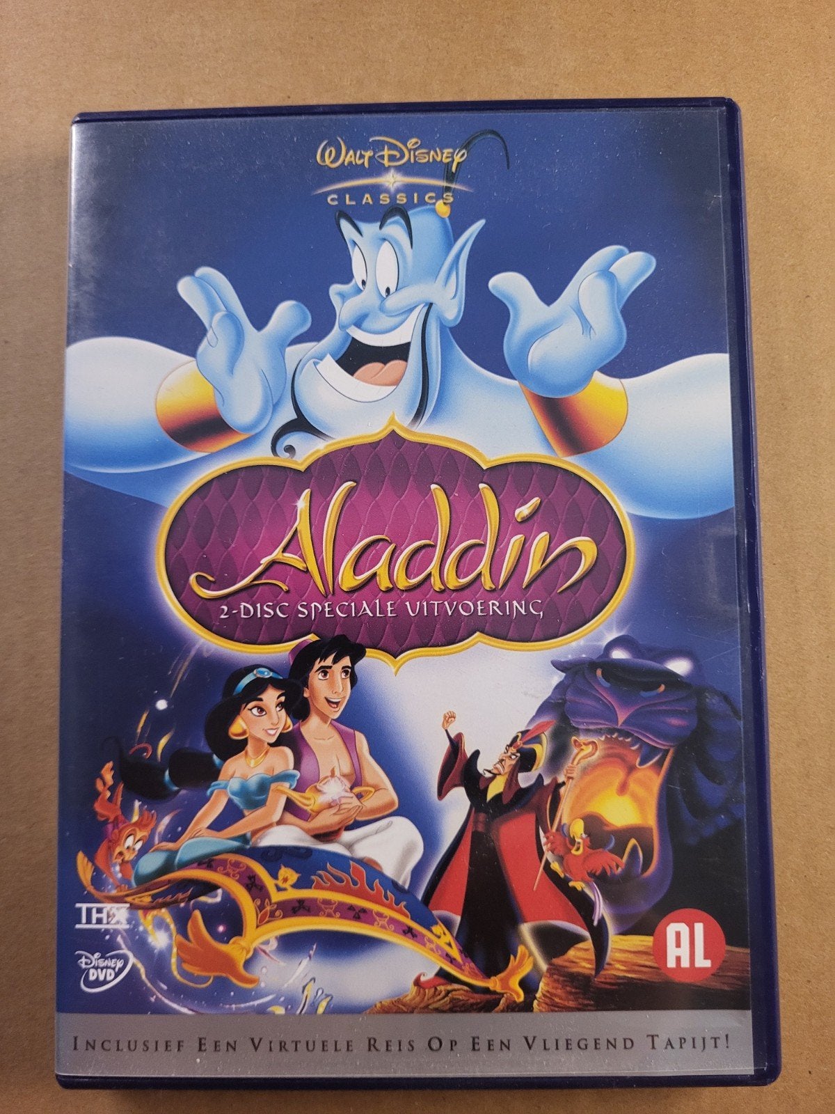 Aladdin - 2-Disc Speciale Uitvoering Disney DVD, Nederlands, Gebruikt, Tekenfilm, Nederlands