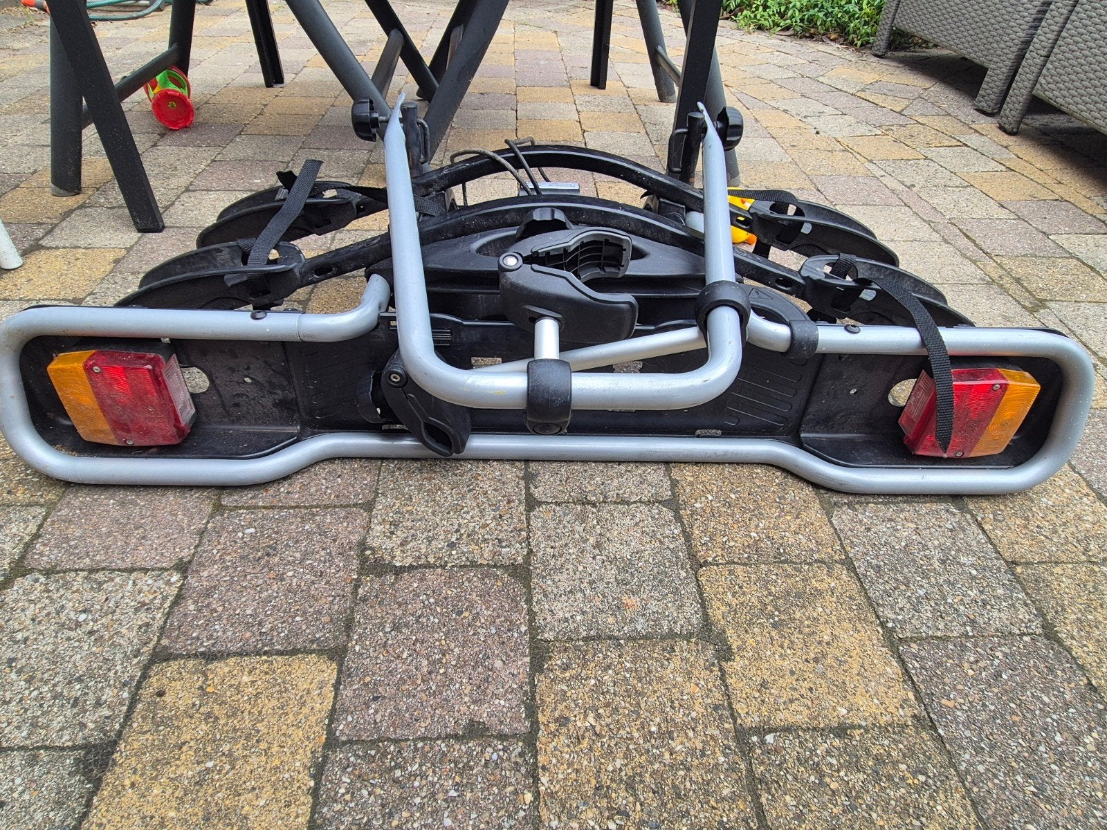 Thule EuroRide 941 kantelbare fietsendrager (2 fietsen), Auto diversen, Fietsendragers, Ophalen, 2 fietsen, Gebruikt, Trekhaakdrager