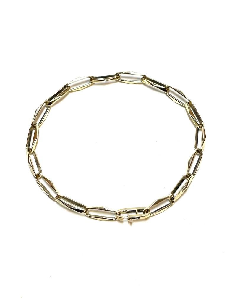 8k gouden closed forever armband, -, -, Ophalen of Verzenden, Zo goed als nieuw