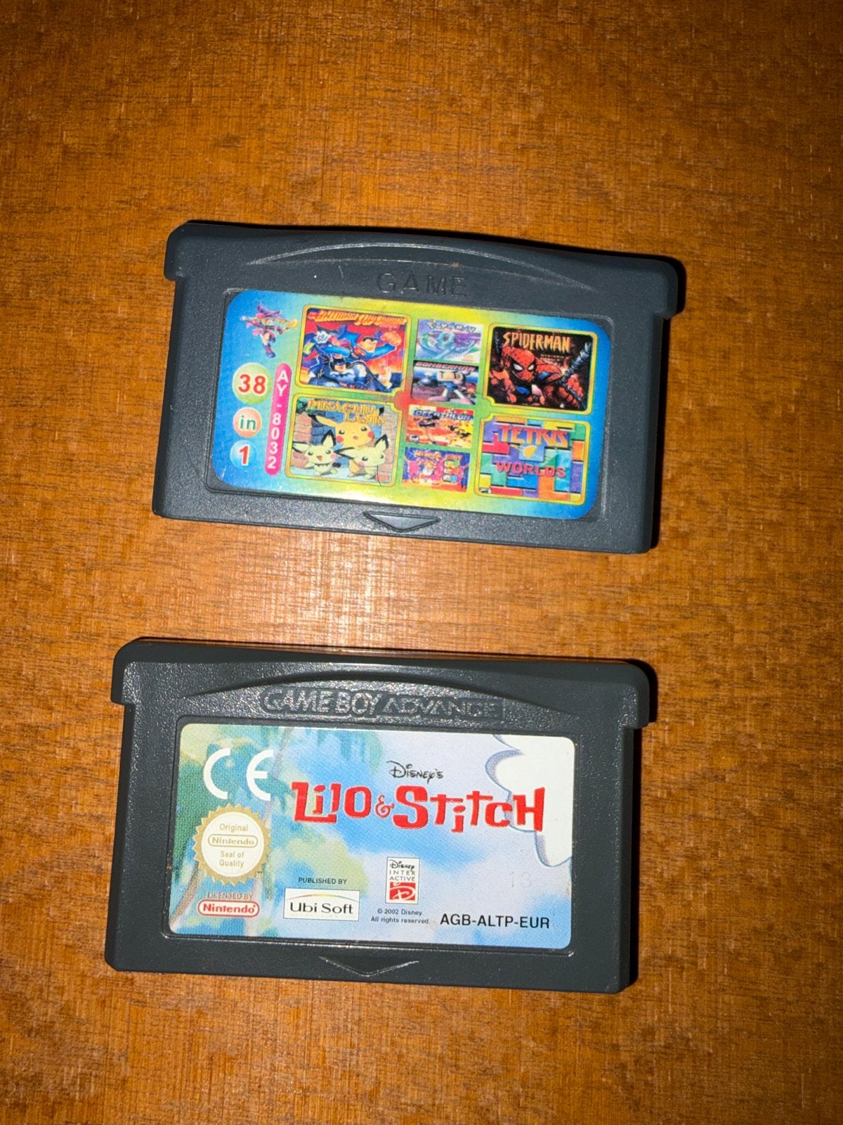 Game Boy Advance games: Lilo & Stitch en 38-in-1 cartridge, Spelcomputers en Games, Ophalen, Gebruikt, Overige genres
