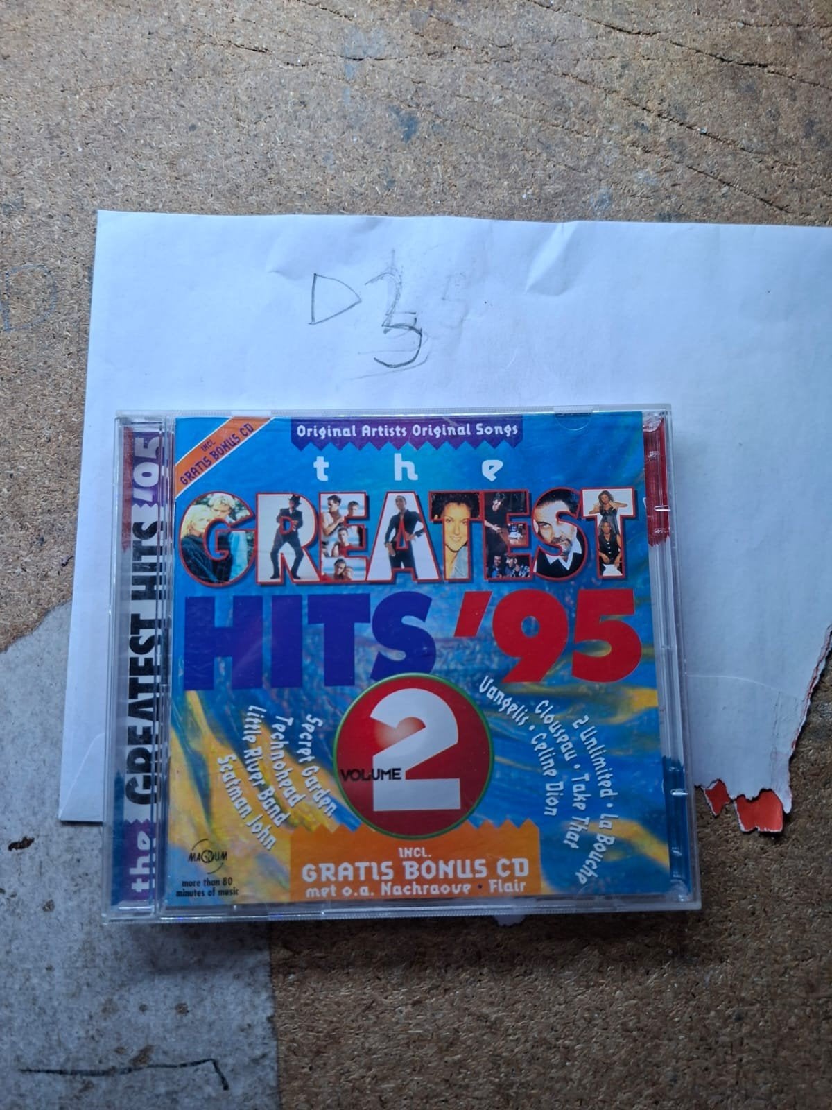 The Greatest Hits '95 Volume 2 CD met Bonus CD, Gebruikt, Inclusief doosje, Pop, Ophalen of Verzenden