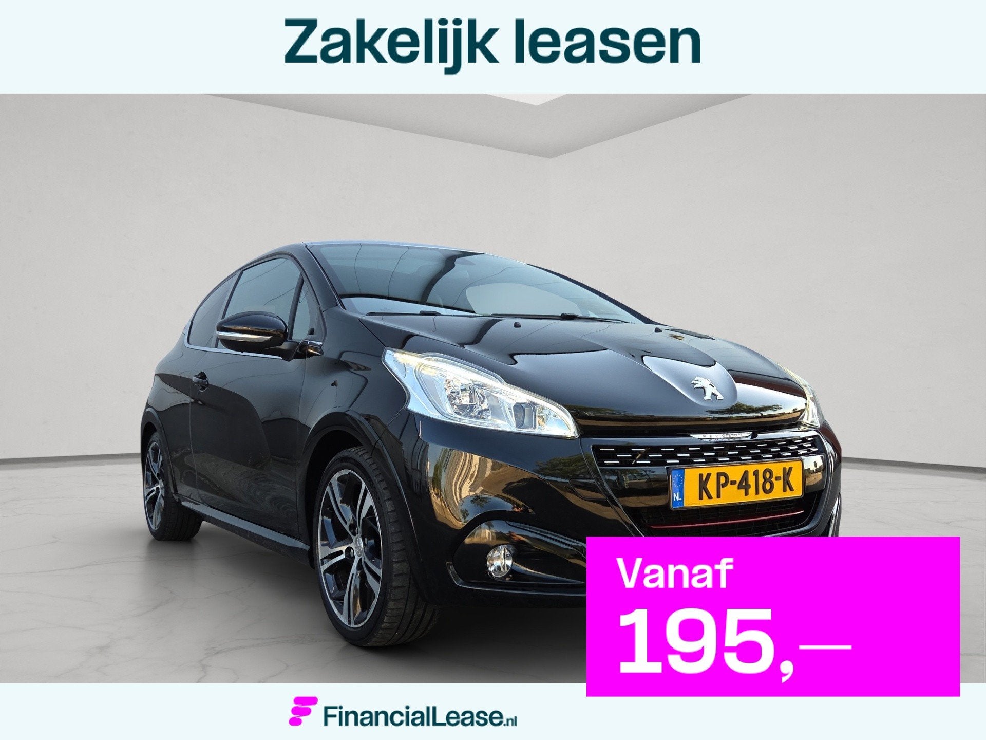 Peugeot 208 1.6 e-THP GTi 208, Voorwielaandrijving, Gebruikt, Bedrijf, Handgeschakeld