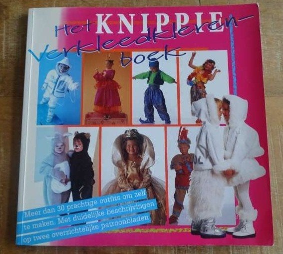 Het Knippie verkleedkleren boek maat 92/140 carnaval, Boeken, Hobby en Vrije tijd, Verzenden, Zo goed als nieuw, Knipmode, Borduren en Naaien